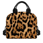 Jaguar Fur Pattern Print Insulated Lunch Bag