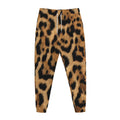 Jaguar Fur Pattern Print Jogger Pants