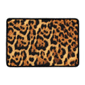 Jaguar Fur Pattern Print Kitchen Mat