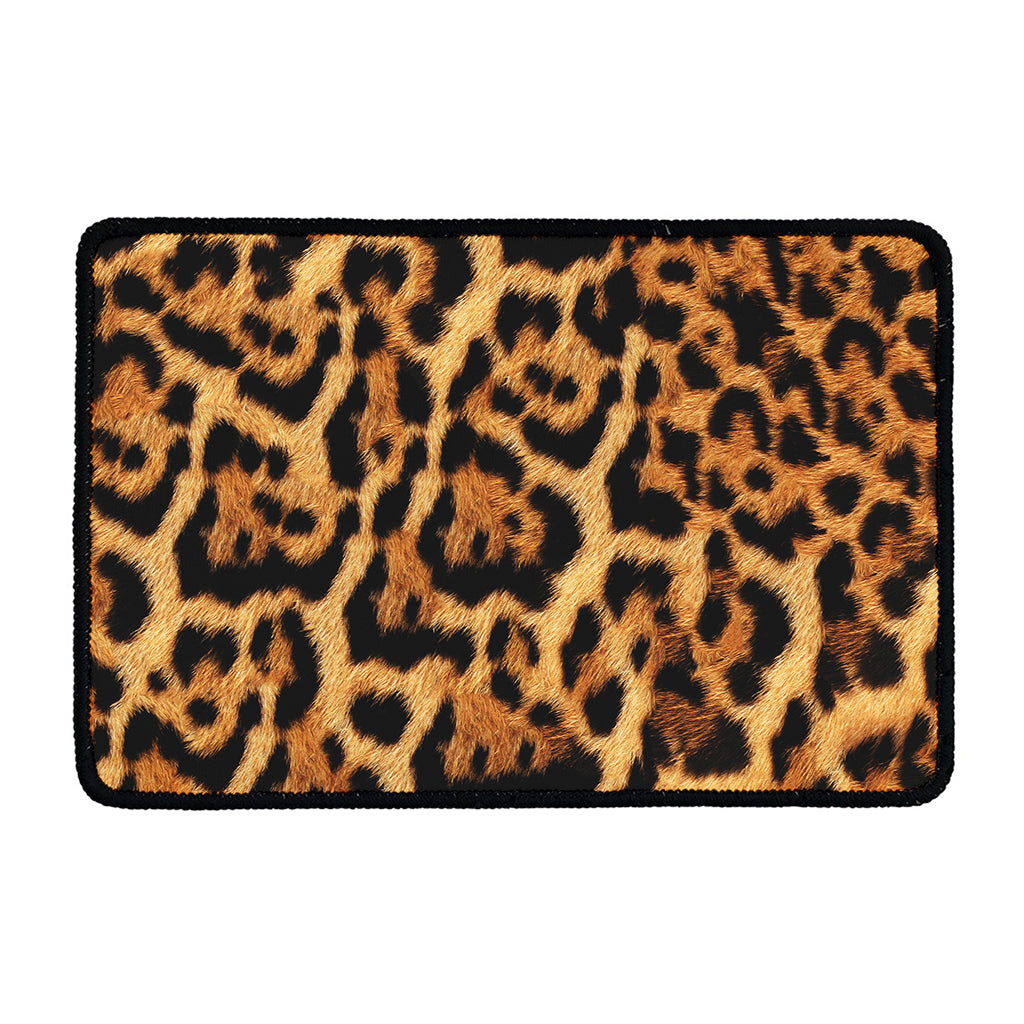 Jaguar Fur Pattern Print Kitchen Mat