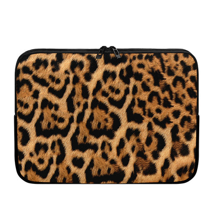 Jaguar Fur Pattern Print Laptop Sleeve