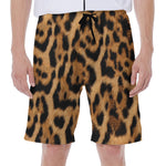 Jaguar Fur Pattern Print Men's Beach Shorts