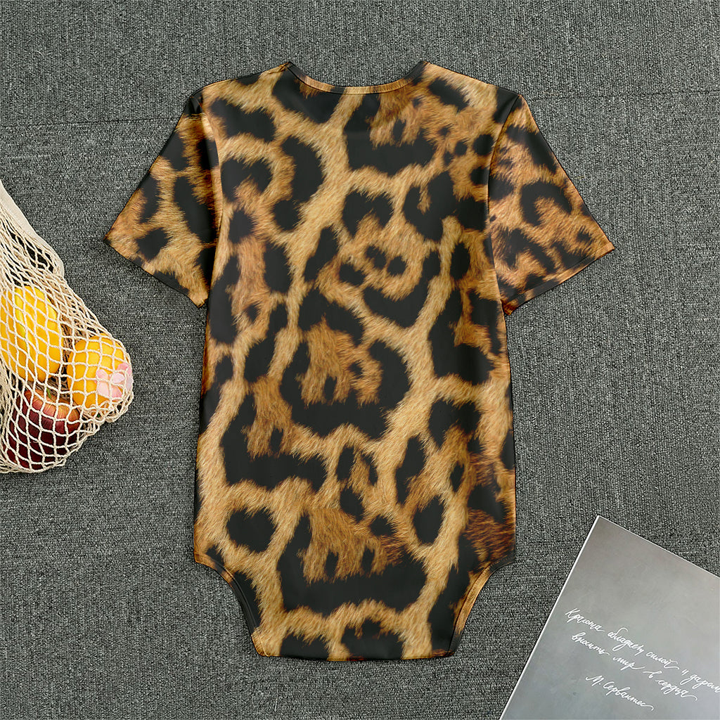Jaguar Fur Pattern Print Men's Bodysuit