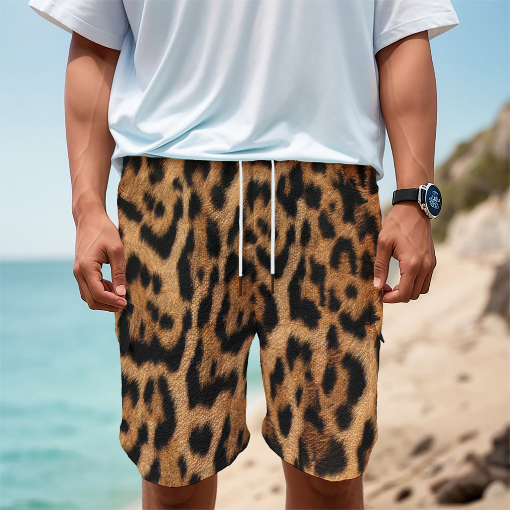 Jaguar Fur Pattern Print Men's Cargo Shorts