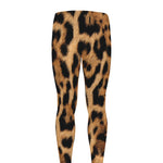 Jaguar Fur Pattern Print Men's leggings