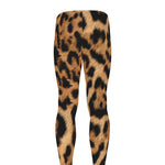 Jaguar Fur Pattern Print Men's leggings