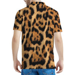 Jaguar Fur Pattern Print Men's Polo Shirt