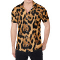 Jaguar Fur Pattern Print Men's Shirt