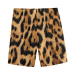 Jaguar Fur Pattern Print Men's Sports Shorts