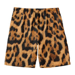 Jaguar Fur Pattern Print Men's Swim Trunks
