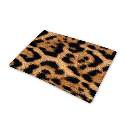 Jaguar Fur Pattern Print Pet Cooling Mat Cover