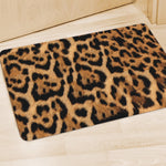Jaguar Fur Pattern Print Polyester Doormat
