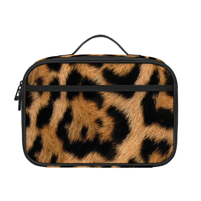 Jaguar Fur Pattern Print Portable Lunch Bag