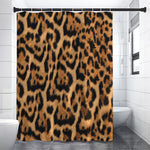 Jaguar Fur Pattern Print Premium Shower Curtain