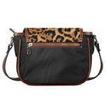 Jaguar Fur Pattern Print Saddle Bag