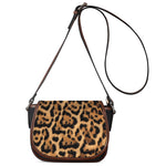 Jaguar Fur Pattern Print Saddle Bag