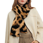 Jaguar Fur Pattern Print Scarf