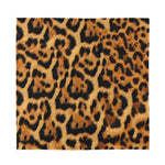 Jaguar Fur Pattern Print Silk Bandana
