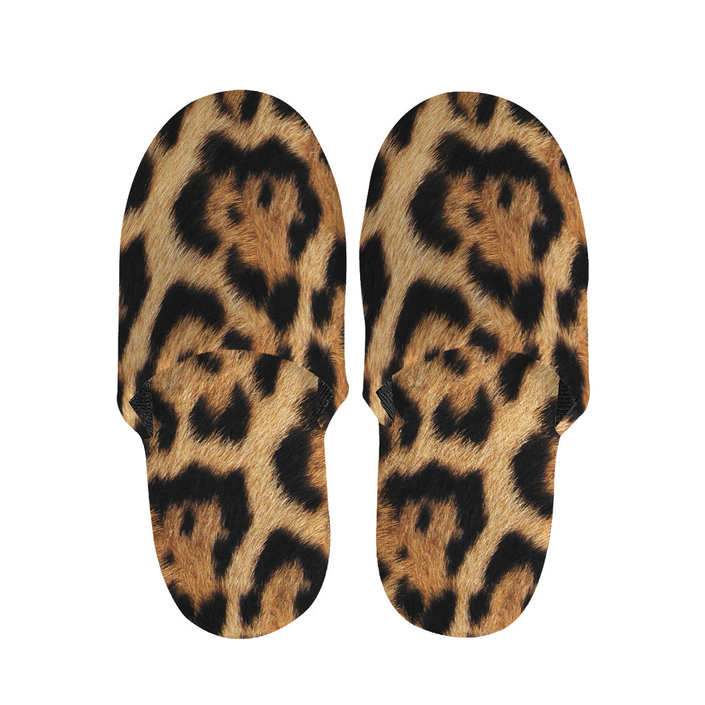 Jaguar Fur Pattern Print Slippers