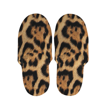 Jaguar Fur Pattern Print Slippers