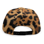 Jaguar Fur Pattern Print Snapback Cap