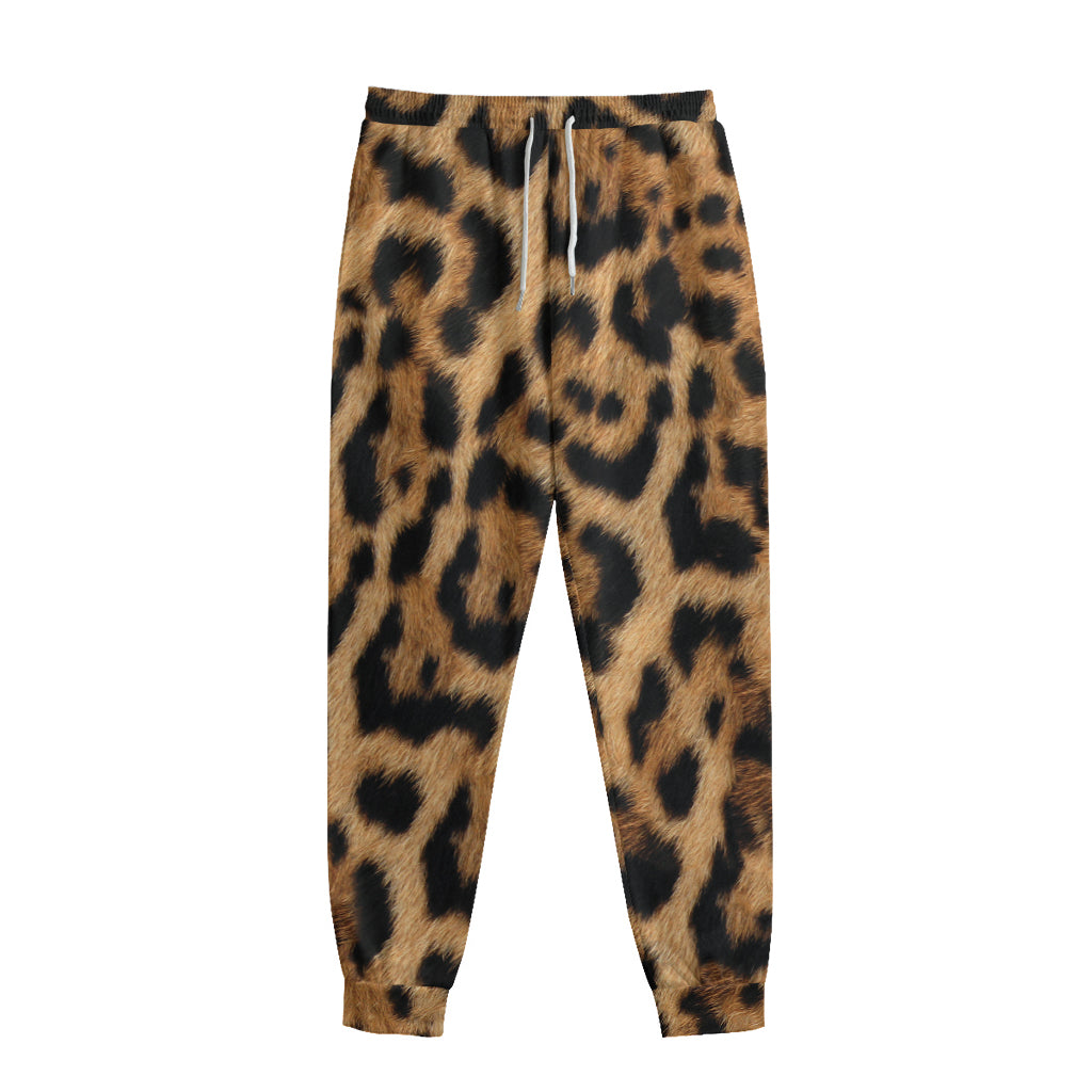 Jaguar Fur Pattern Print Sweatpants