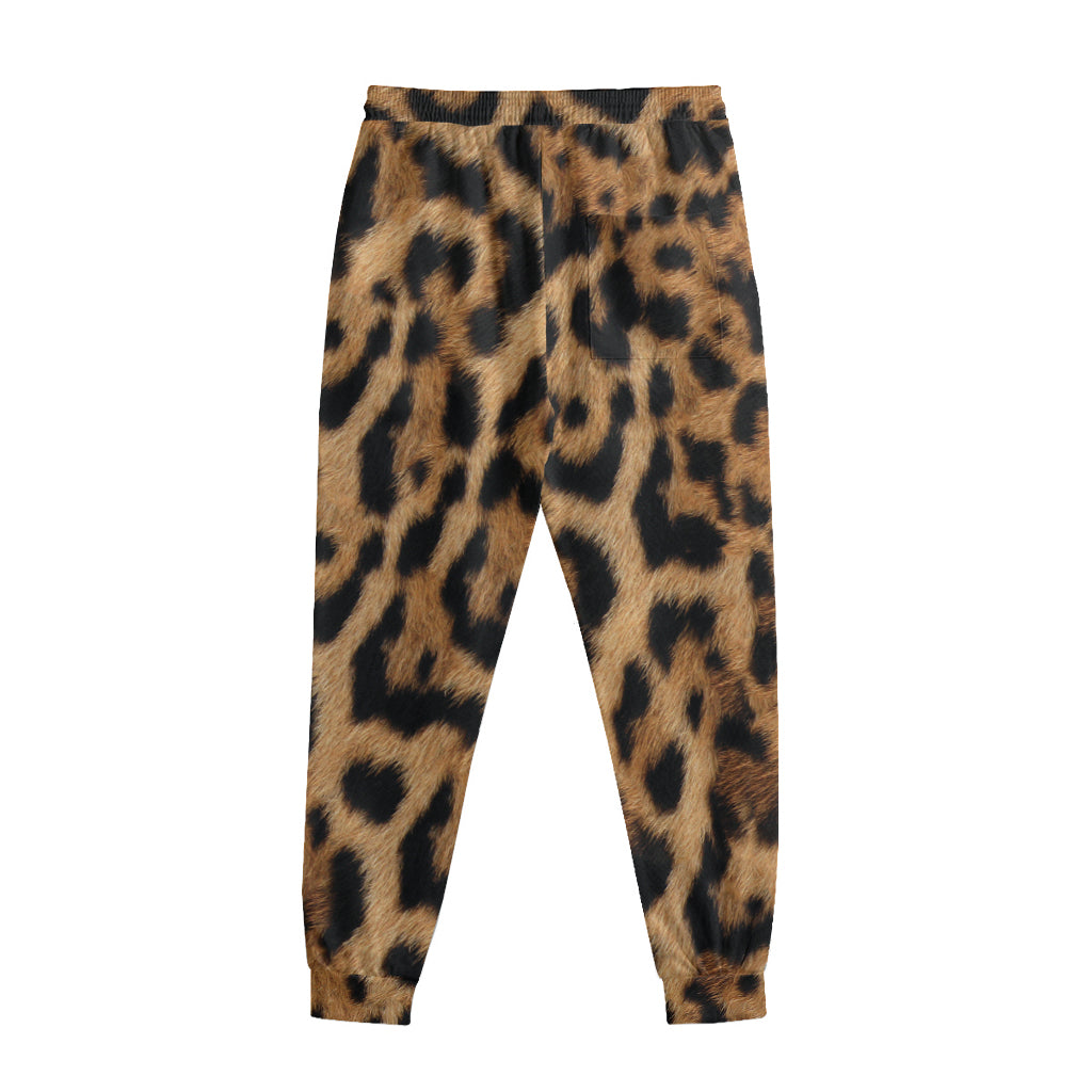 Jaguar Fur Pattern Print Sweatpants