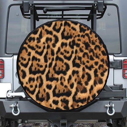 Jaguar Fur Pattern Print Tire Cover