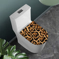 Jaguar Fur Pattern Print Toilet Lid Cover
