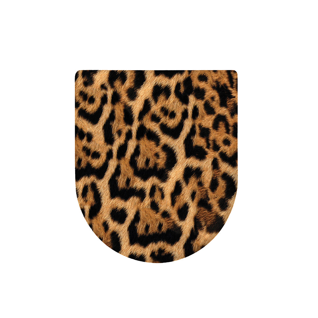 Jaguar Fur Pattern Print Toilet Lid Cover