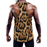 Jaguar Fur Pattern Print Training Tank Top