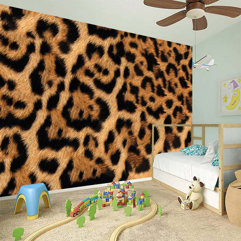 Jaguar Fur Pattern Print Wall Sticker
