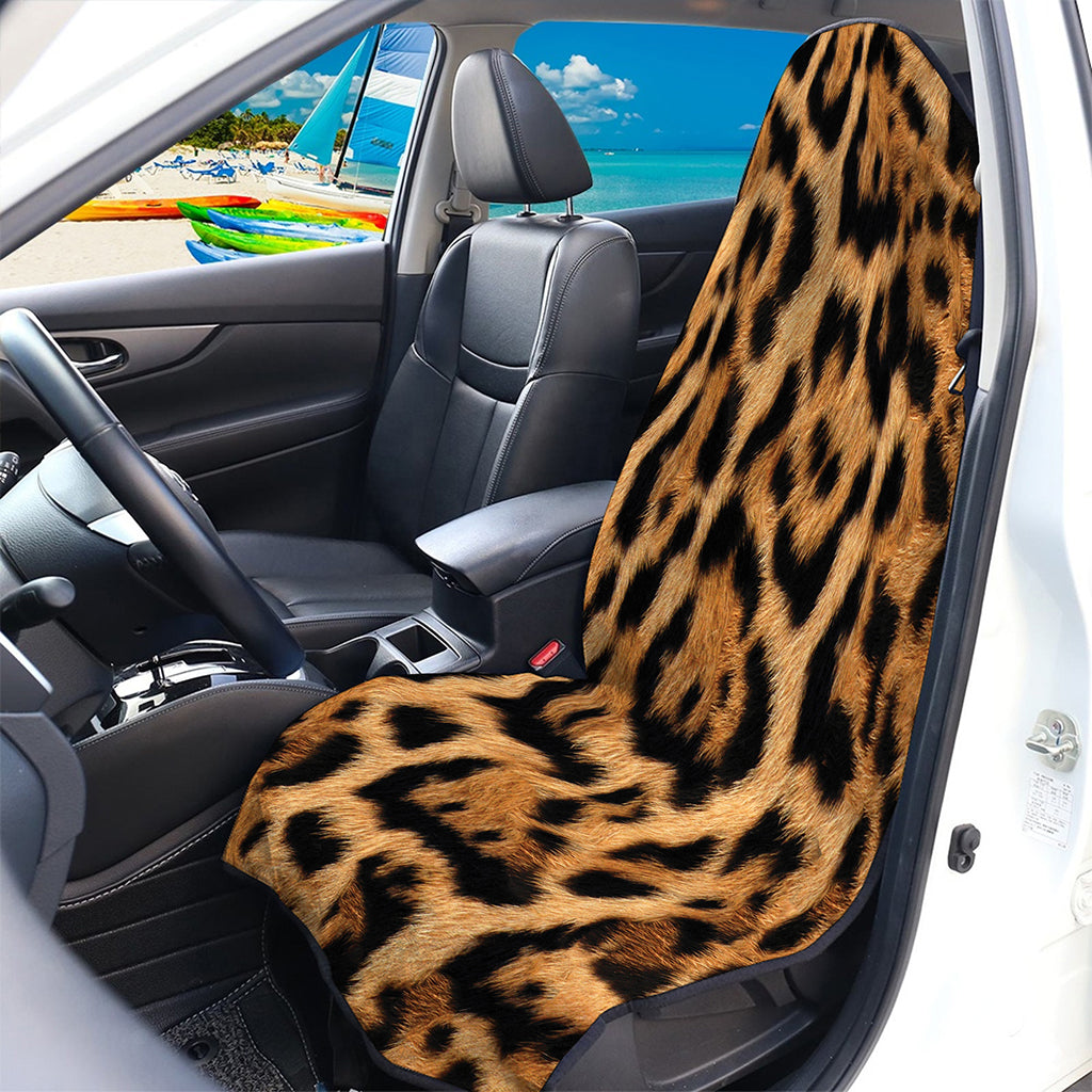 Jaguar Fur Pattern Print Waterproof Car Seat Cover