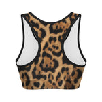 Jaguar Fur Pattern Print Women's Sports Bra