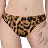 Jaguar Fur Pattern Print Women's Thong