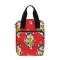 Japanese Cat Maneki Neko Pattern Print Bible Tote Bag