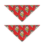 Japanese Cat Maneki Neko Pattern Print Dog Bandana