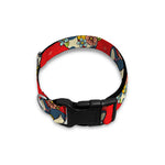 Japanese Cat Maneki Neko Pattern Print Dog Collar