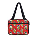 Japanese Cat Maneki Neko Pattern Print Double Strap Bible Bag