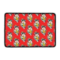 Japanese Cat Maneki Neko Pattern Print Kitchen Mat