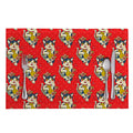 Japanese Cat Maneki Neko Pattern Print Placemat