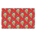 Japanese Cat Maneki Neko Pattern Print Polyester Doormat