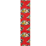 Japanese Cat Maneki Neko Pattern Print Table Runner