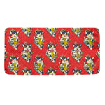 Japanese Cat Maneki Neko Pattern Print Towel