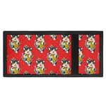 Japanese Cat Maneki Neko Pattern Print Trifold Wallet