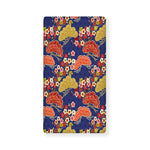 Japanese Cherry Blossom Pattern Print Baby Crib Sheet