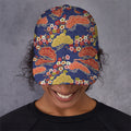 Japanese Cherry Blossom Pattern Print Baseball Cap