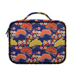 Japanese Cherry Blossom Pattern Print Briefcase Bible Bag