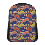 Japanese Cherry Blossom Pattern Print Casual Backpack