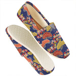Japanese Cherry Blossom Pattern Print Casual Shoes